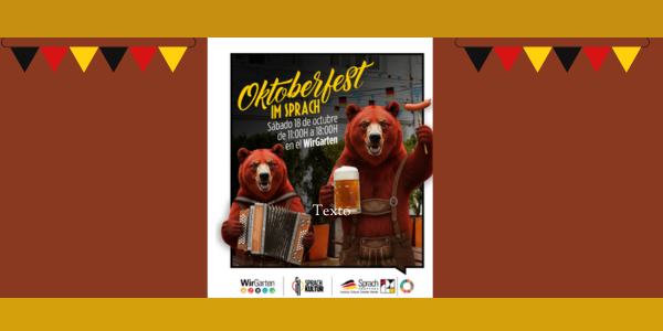 Imagen decorativa  Oktoberfest im Sprach en el WirGarten 