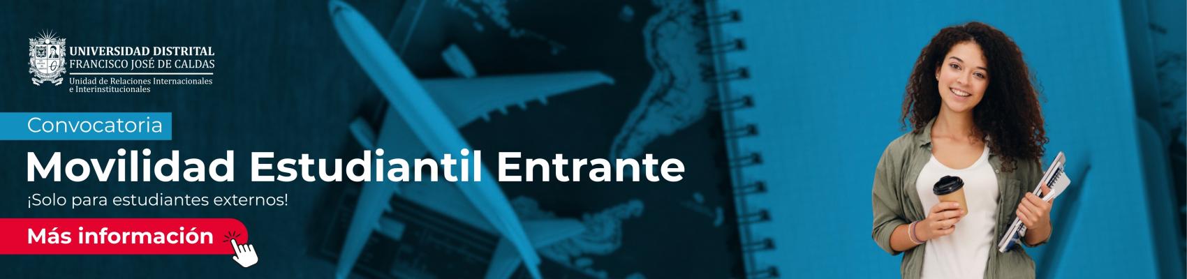 Convocatoria Movilidad Estudiantil Entrante 2027-I